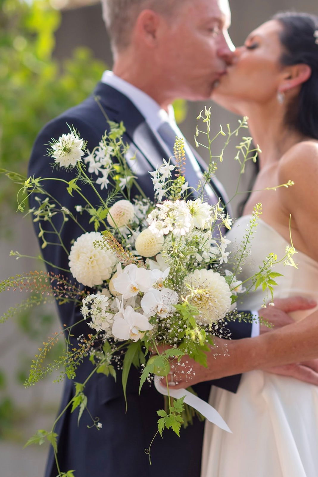 Bridal Bouquet and Matching Boutonnière