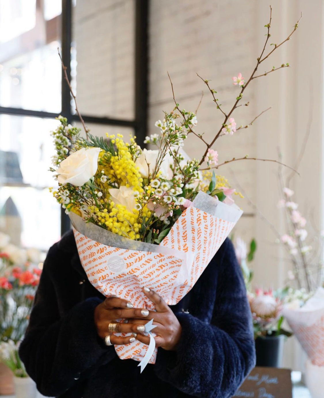 hand tied bouquet (for pick up only)