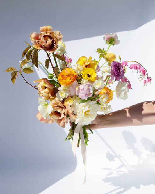 hand tied seasonal bouquet (for pick up only)