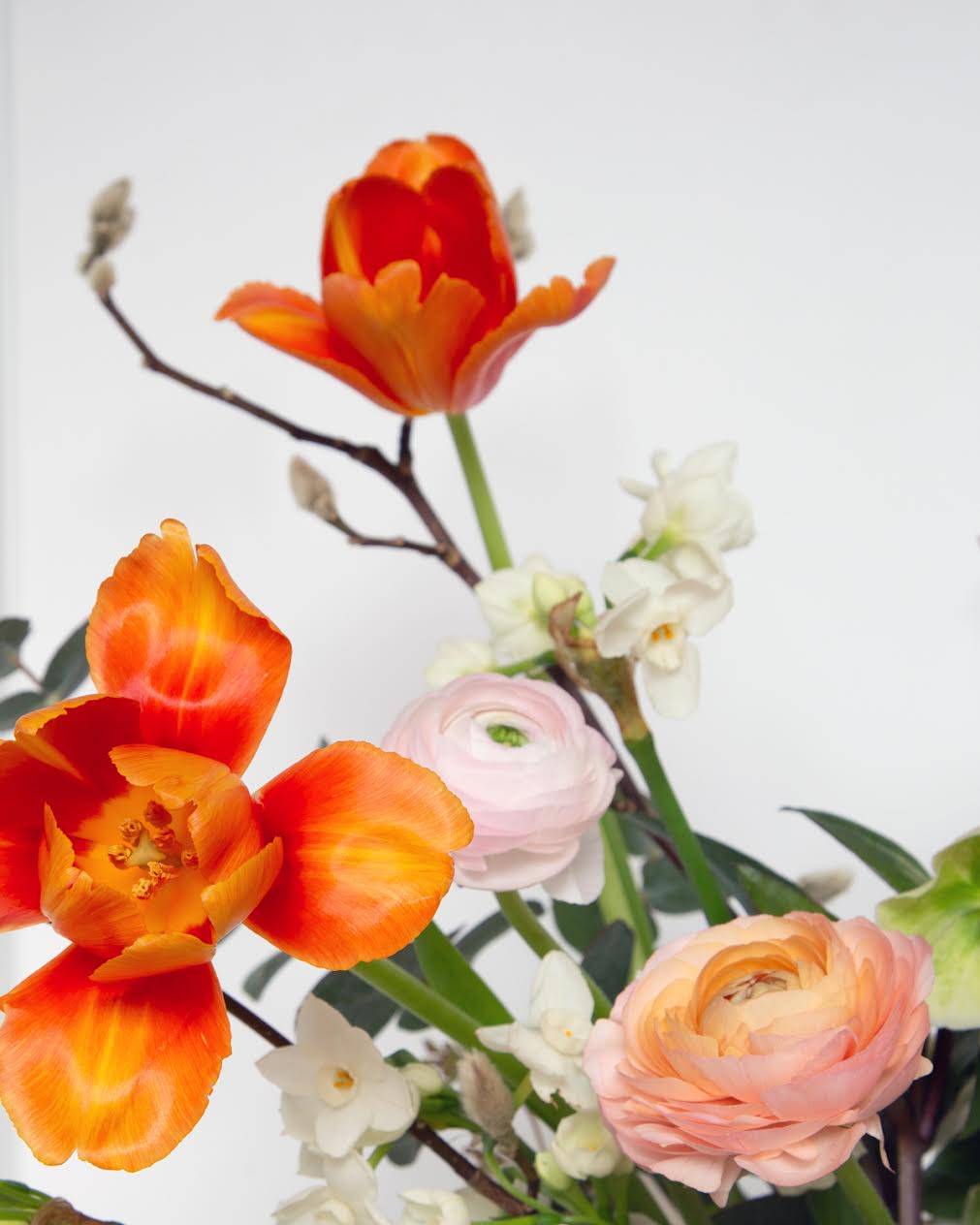 Valentine’s Day Arrangement - USING LOCAL FLOWERS ONLY!