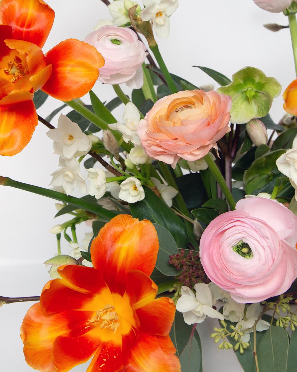 Valentine’s Day Arrangement - USING LOCAL FLOWERS ONLY!